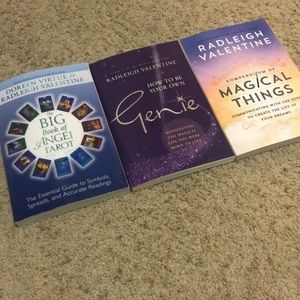3 brand new Radleigh Valentine books tarot